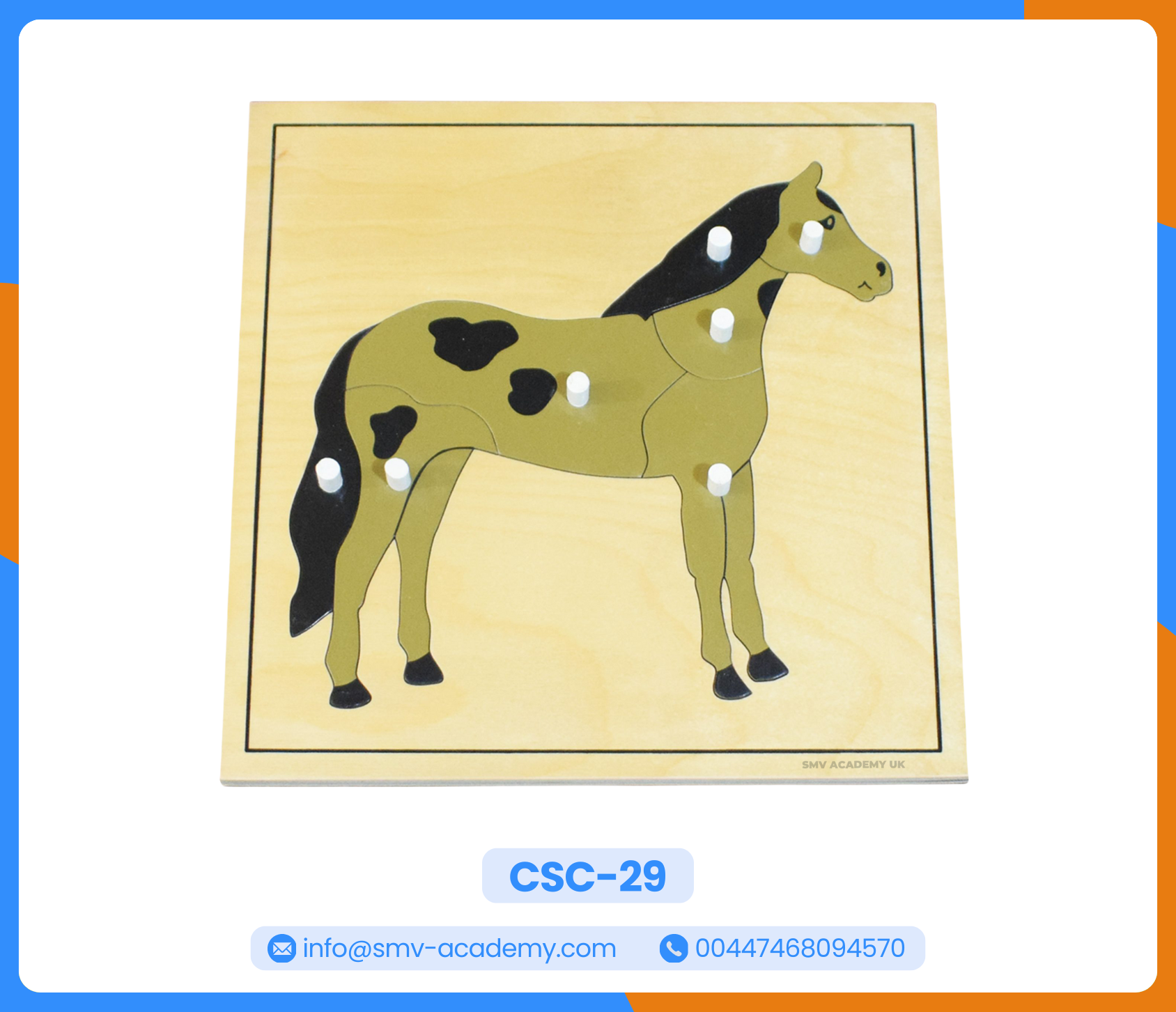 بازل أجزاء الحصان